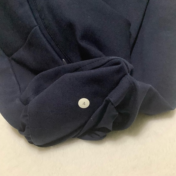 Lululemon City Trek Trouser Sz 4 Deep Indigo / Navy - Picture 5 of 14